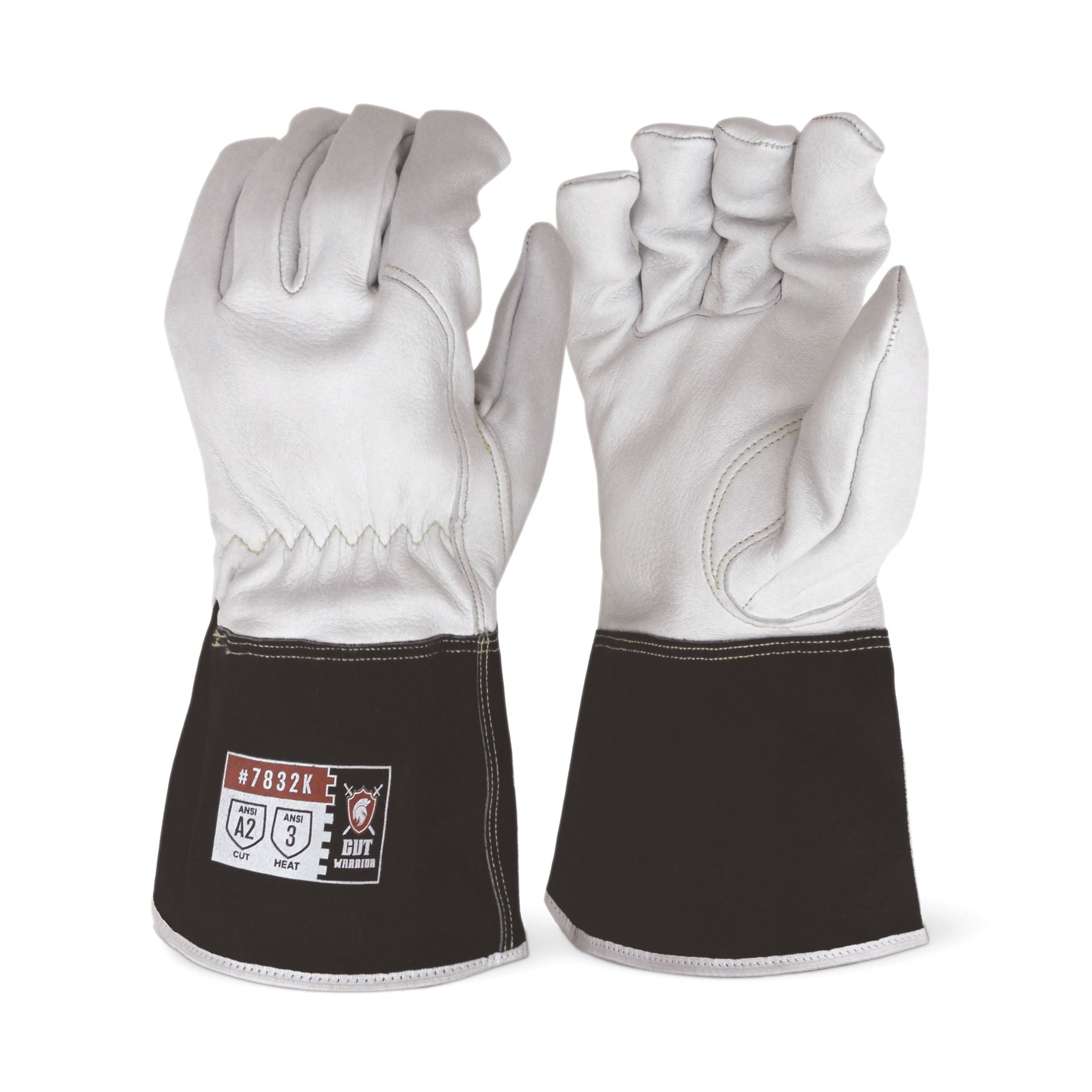 Single Pair - Cut Warrior Goat Grain TIG Welding Gloves