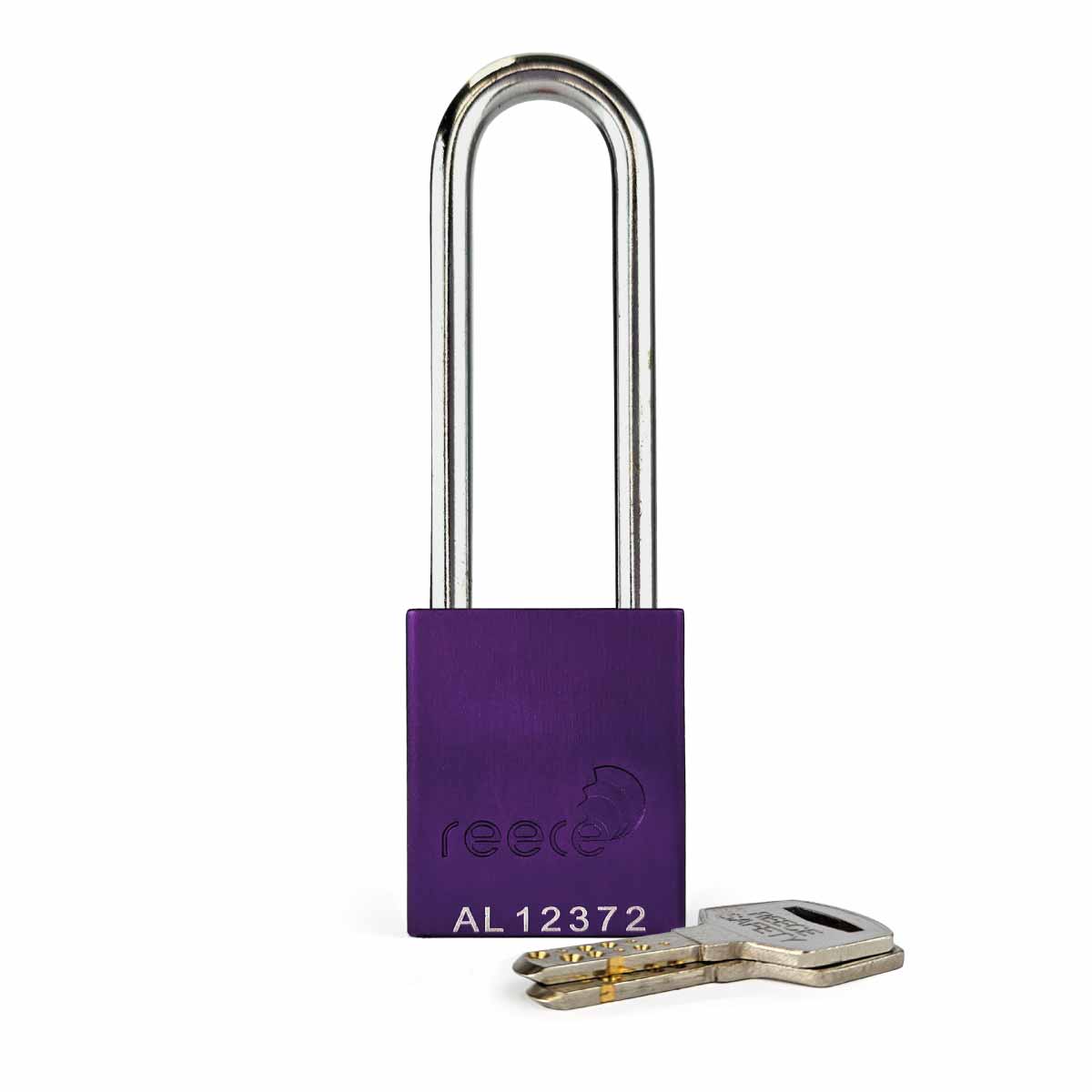 Purple REECE Aluminum Safety Long Padlock KA