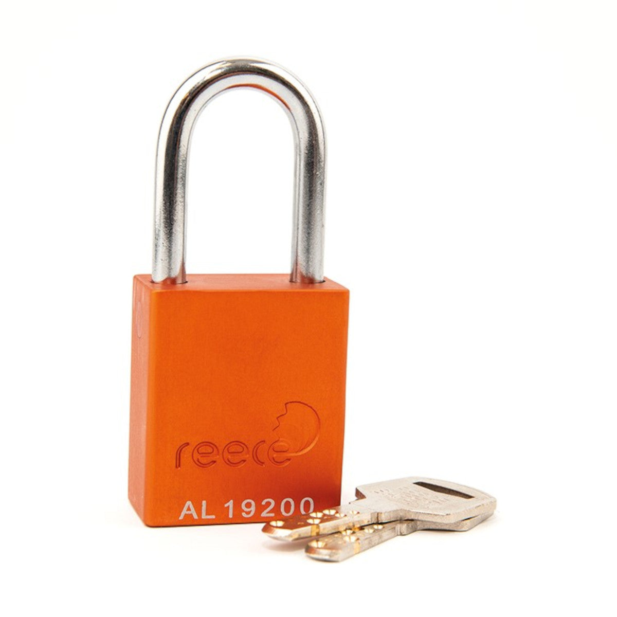 Orange REECE Aluminum Safety Padlock KA SET