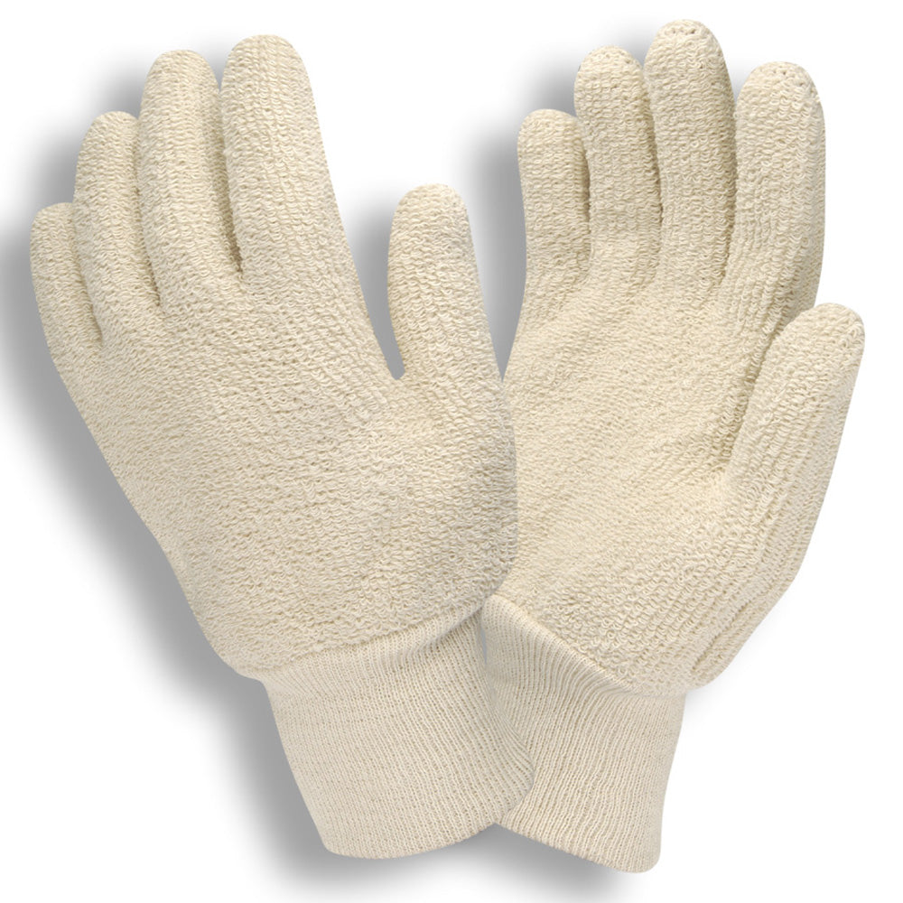 12 Pairs - 24 oz Terry Loop In Cotton Glove - 12 Pairs