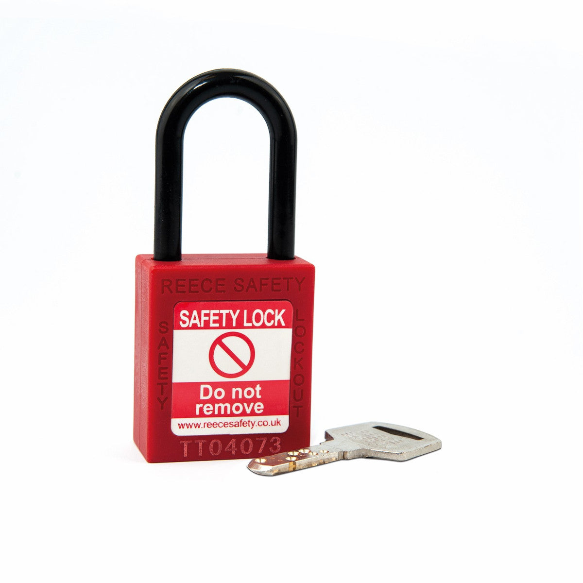 Red REECE Non-Conductive Safety Padlock KA