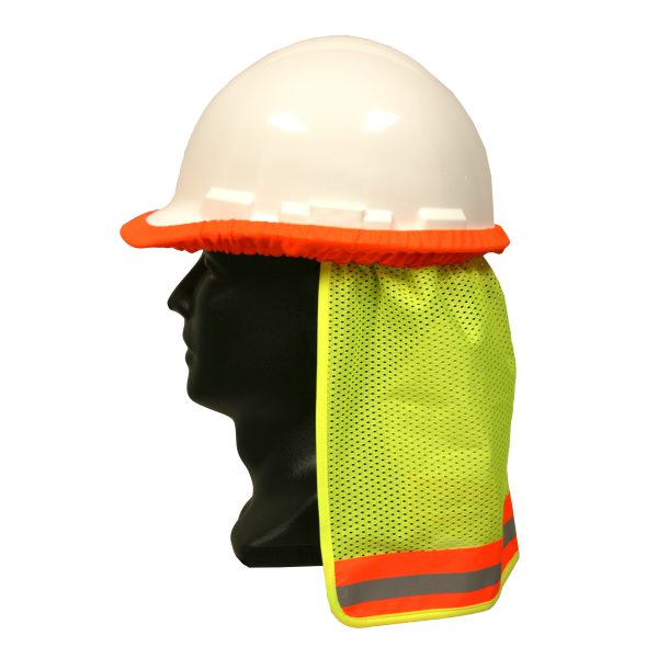 Hi-Vis Lime Polyester Mesh Neck Shade