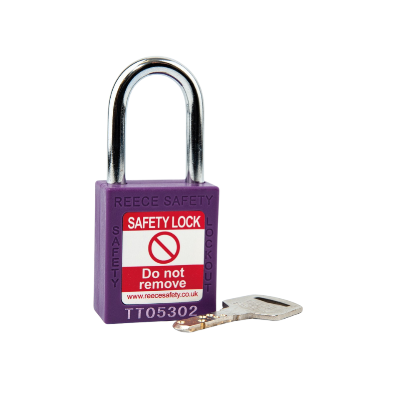 Purple REECE Nylon Safety Padlock KTD