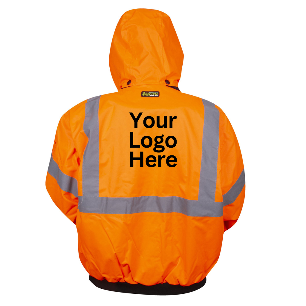 Hi-Vis Orange 2-in-1 Bomber Jacket