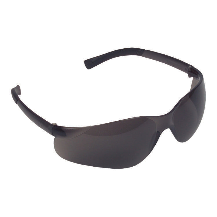 Grey Lens Wrap-Around Safety Glasses