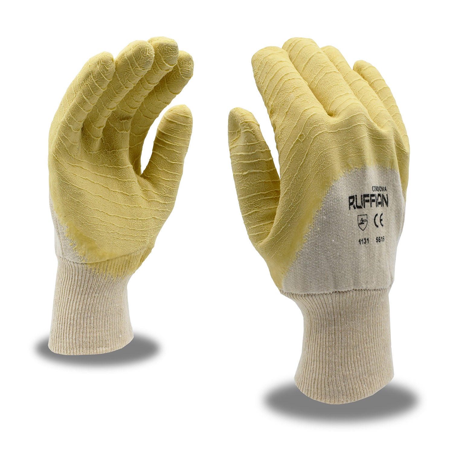 12 Pairs - Ruffian Latex Coated Jersey Glove