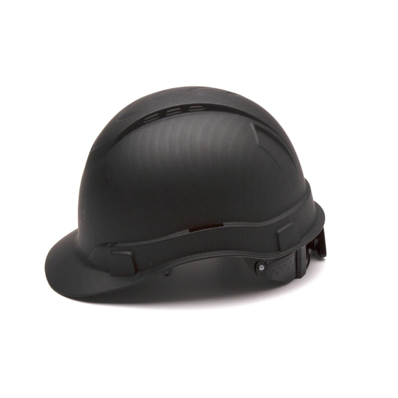 Pyramex Vented Ridgeline Cap Style Hard Hat 4-Point Ratchet Suspension