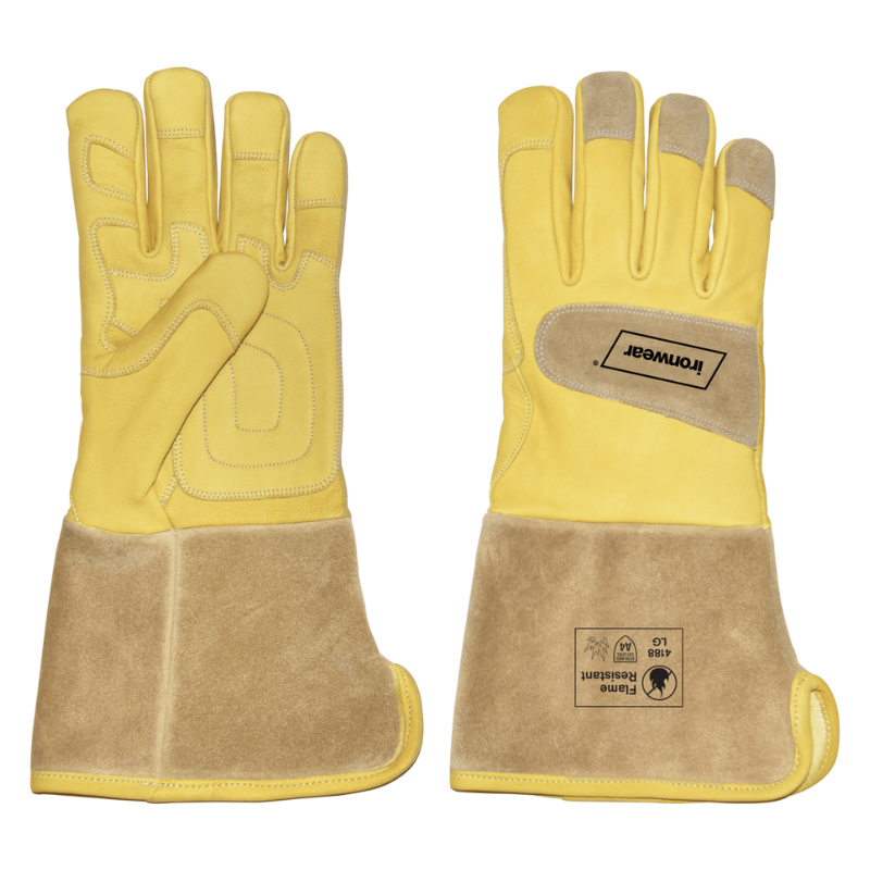 Single Pair - Goat Grain Electrical Leather Glove (Flame Resistant)