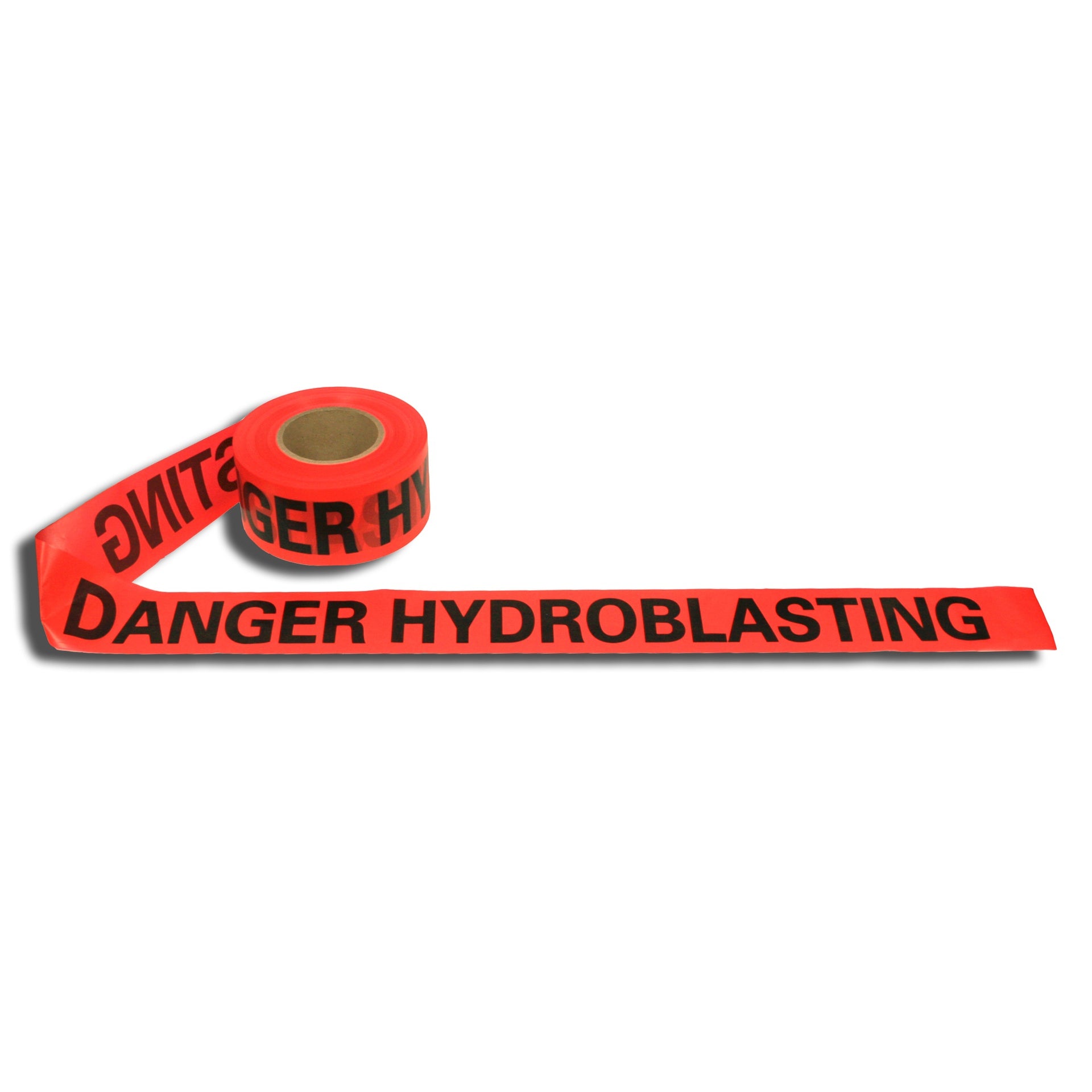 Barricade Tape "DANGER HYDROBLASTING"