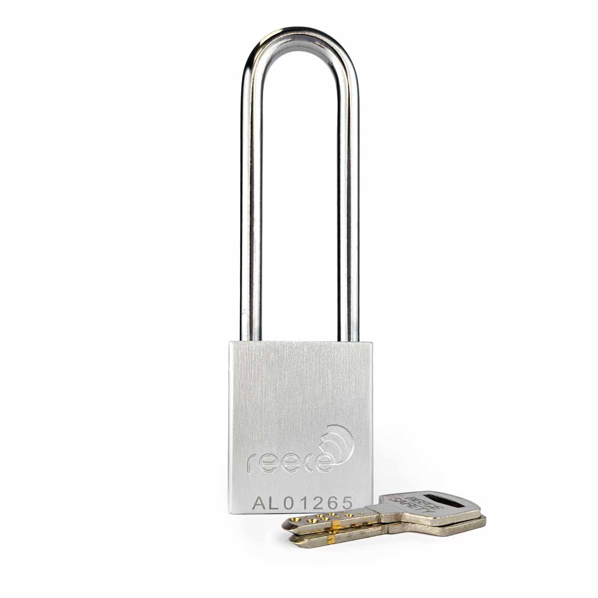 Silver REECE Aluminum Safety Long Padlock KA