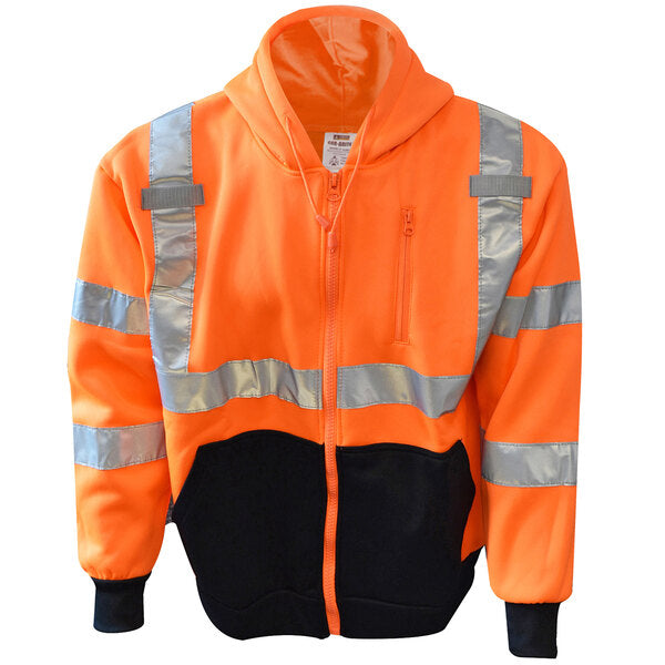 Hi-Viz Orange Class 3 Sweatshirt